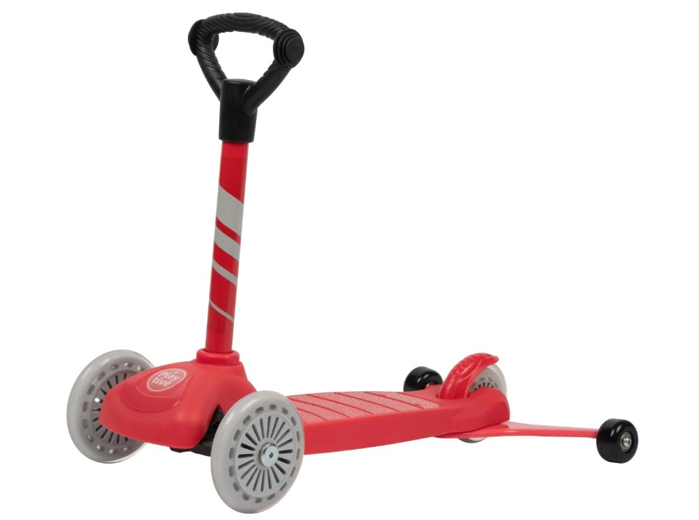 0003 KidLand Dětská rostoucí koloběžka 4v1 KS-13358 červená 3